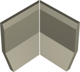 Sit-on Skirting angle Int. PALE GREY GRP