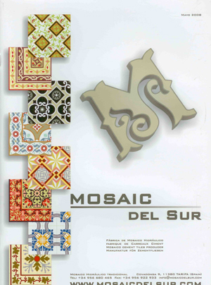 Catalog cement tiles Mosaic del Sur 2008