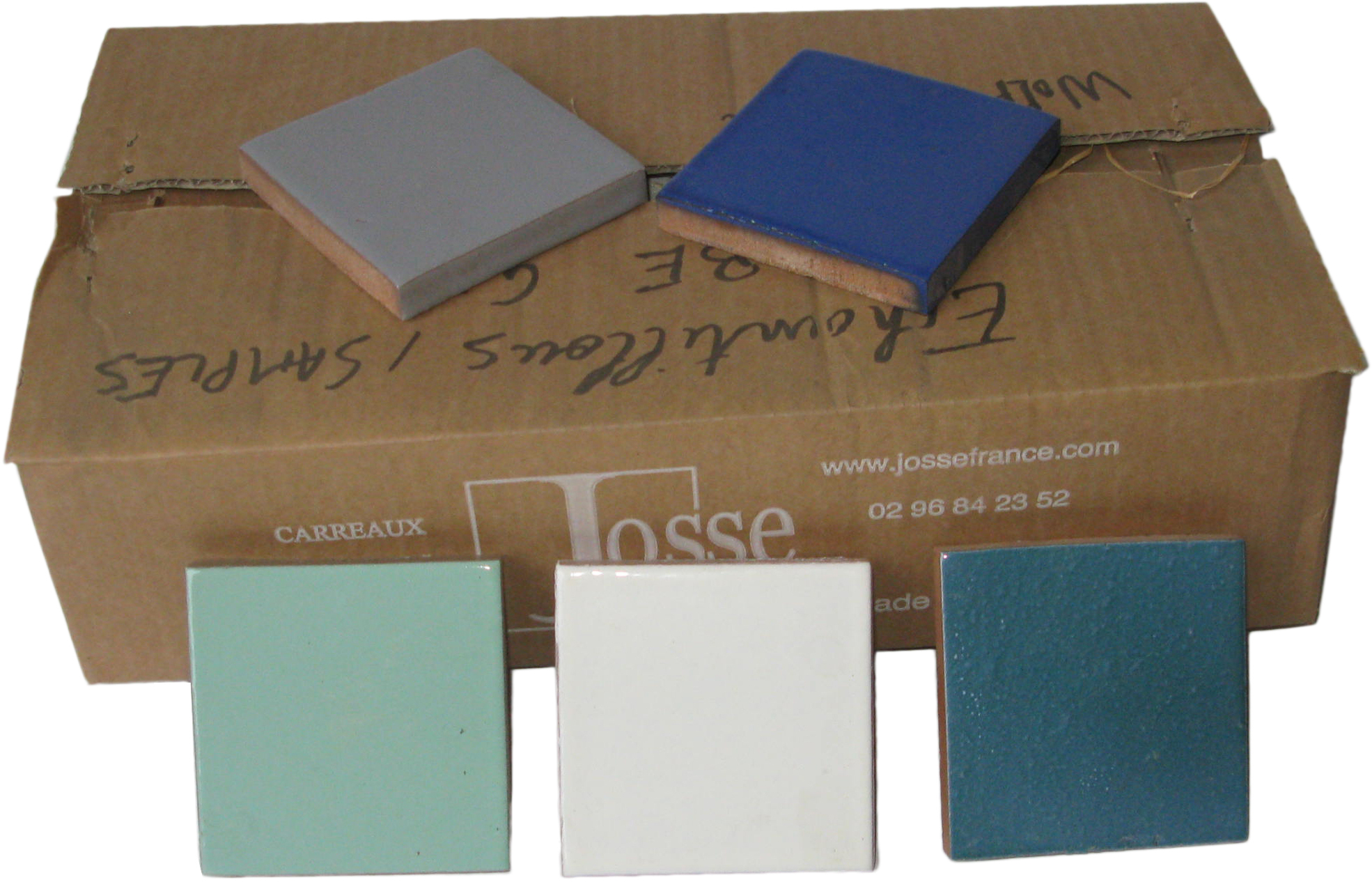 Set of samples  "JOSSE" Gres du Maine